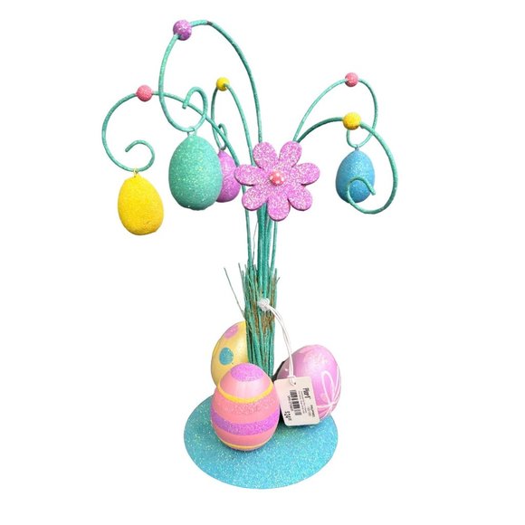 Pier 1 Holiday Pier Easter Decoration Egg Tree Floral Flower